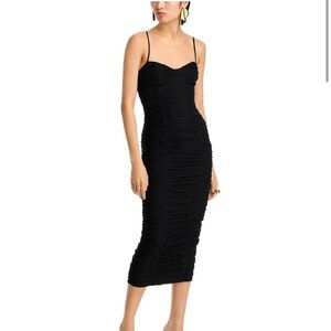 Chic Black Midi Dress